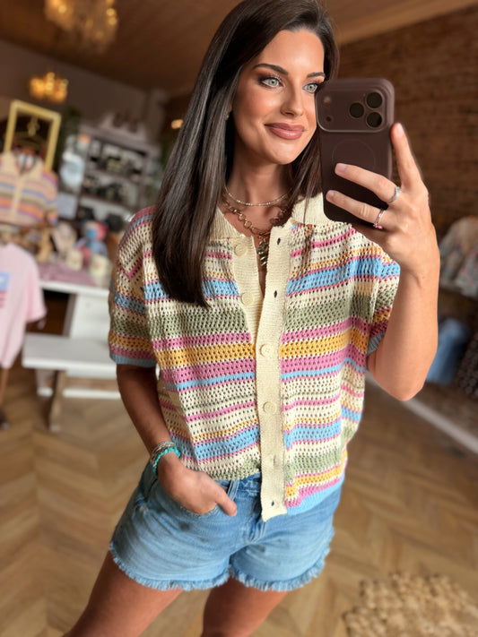 Striping Summer Top