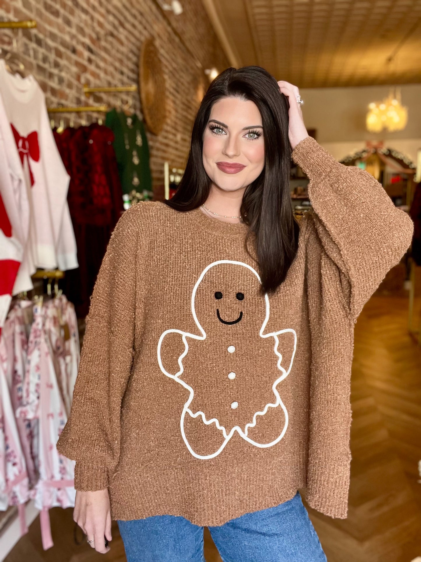 Gingerbread Sweater