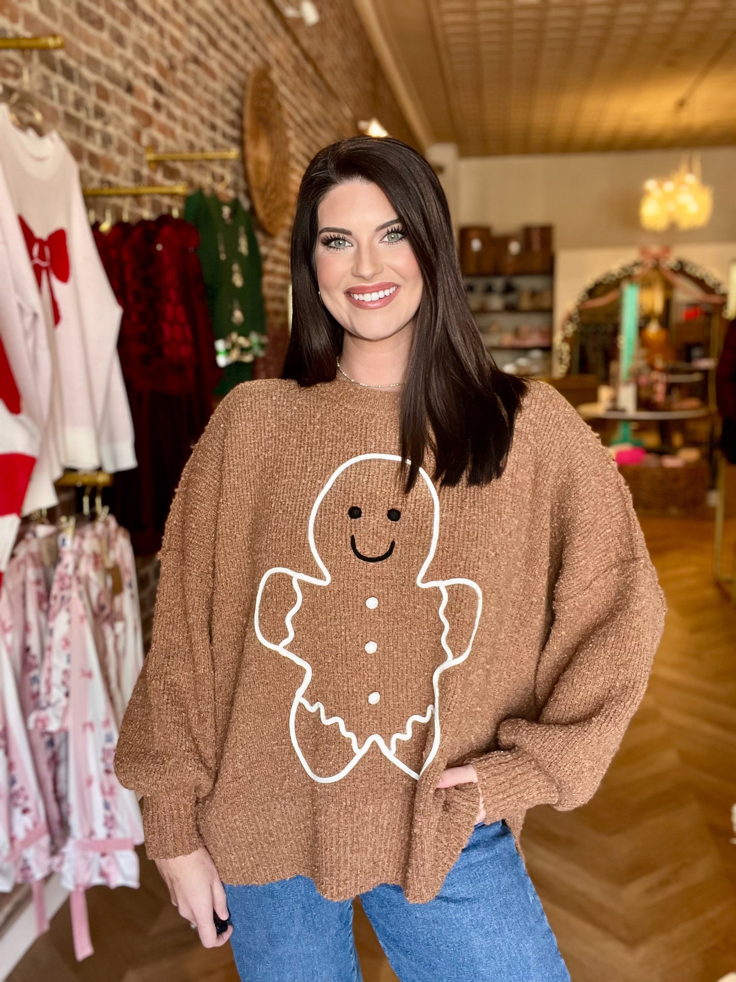 Gingerbread Sweater