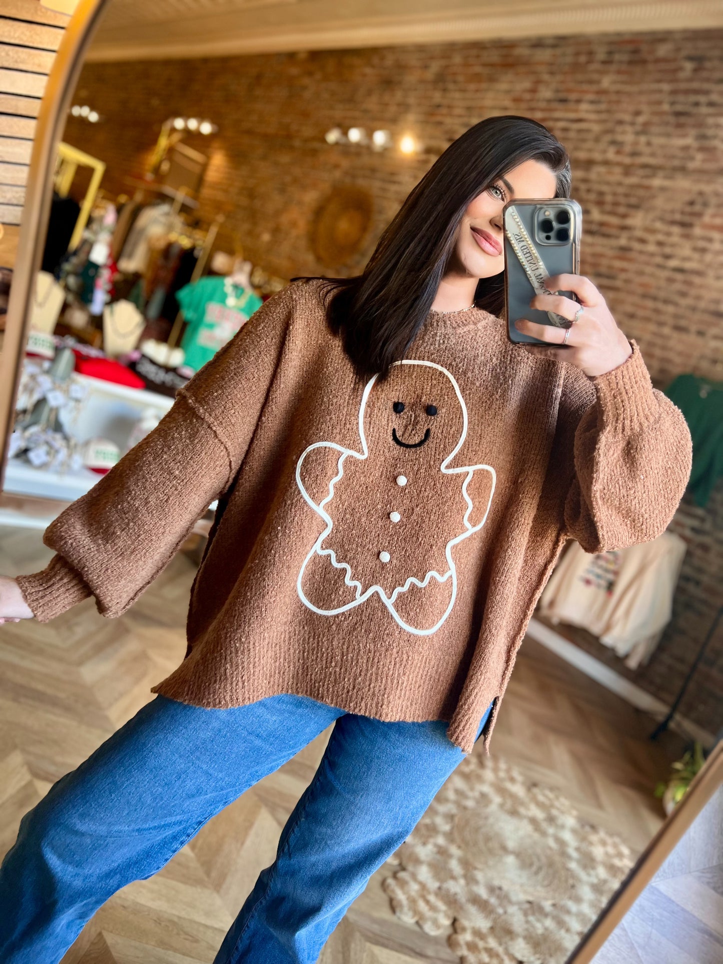 Gingerbread Sweater