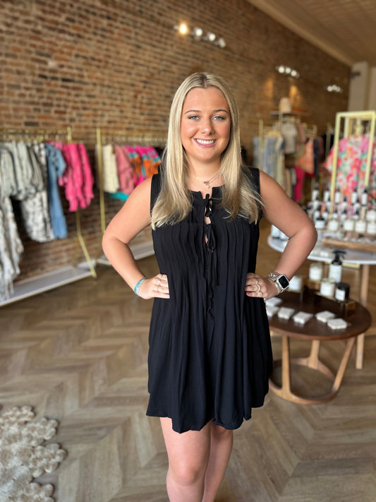 Black Bow Affair Dress