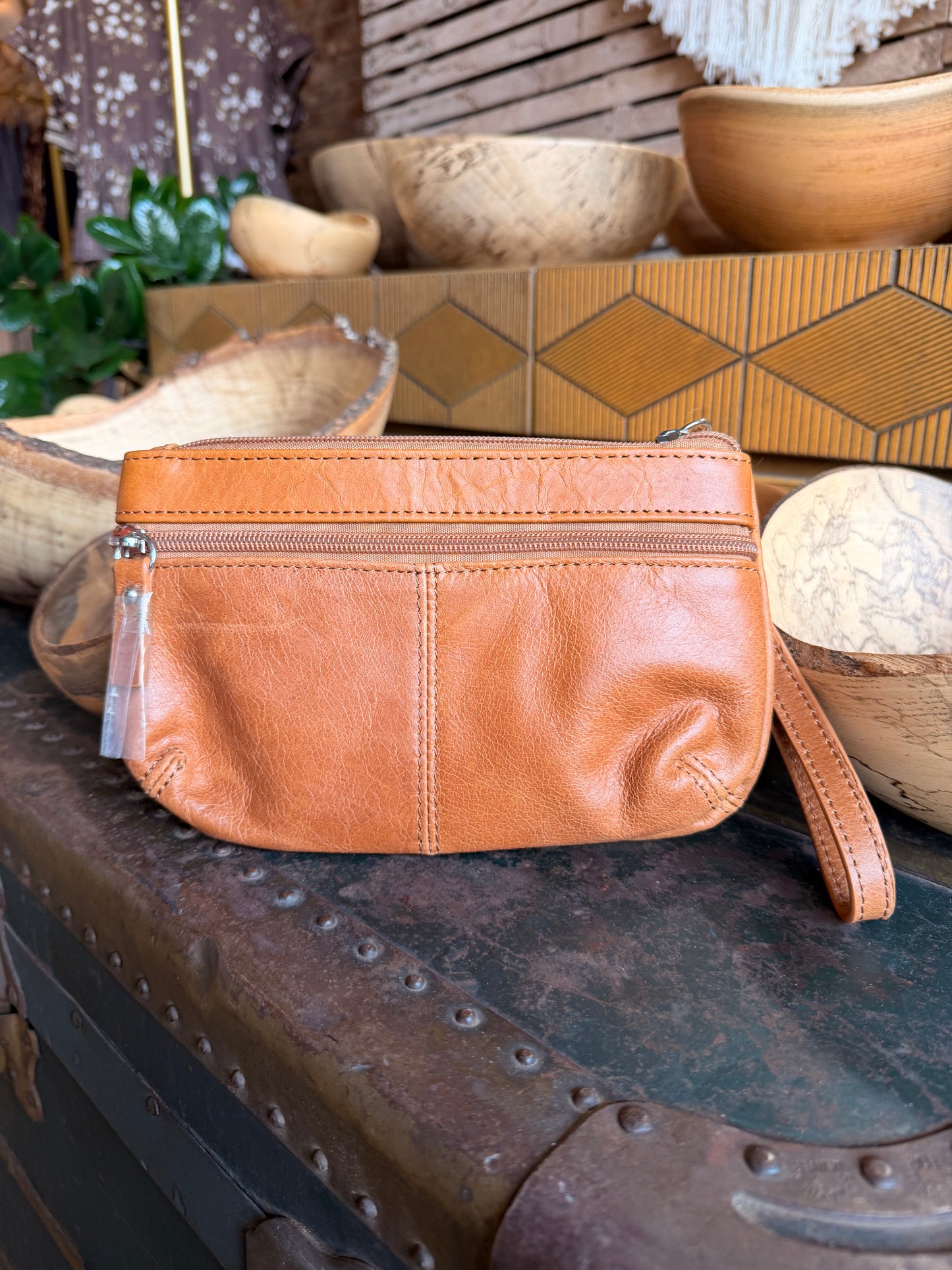 The Megan Clutch- Tan