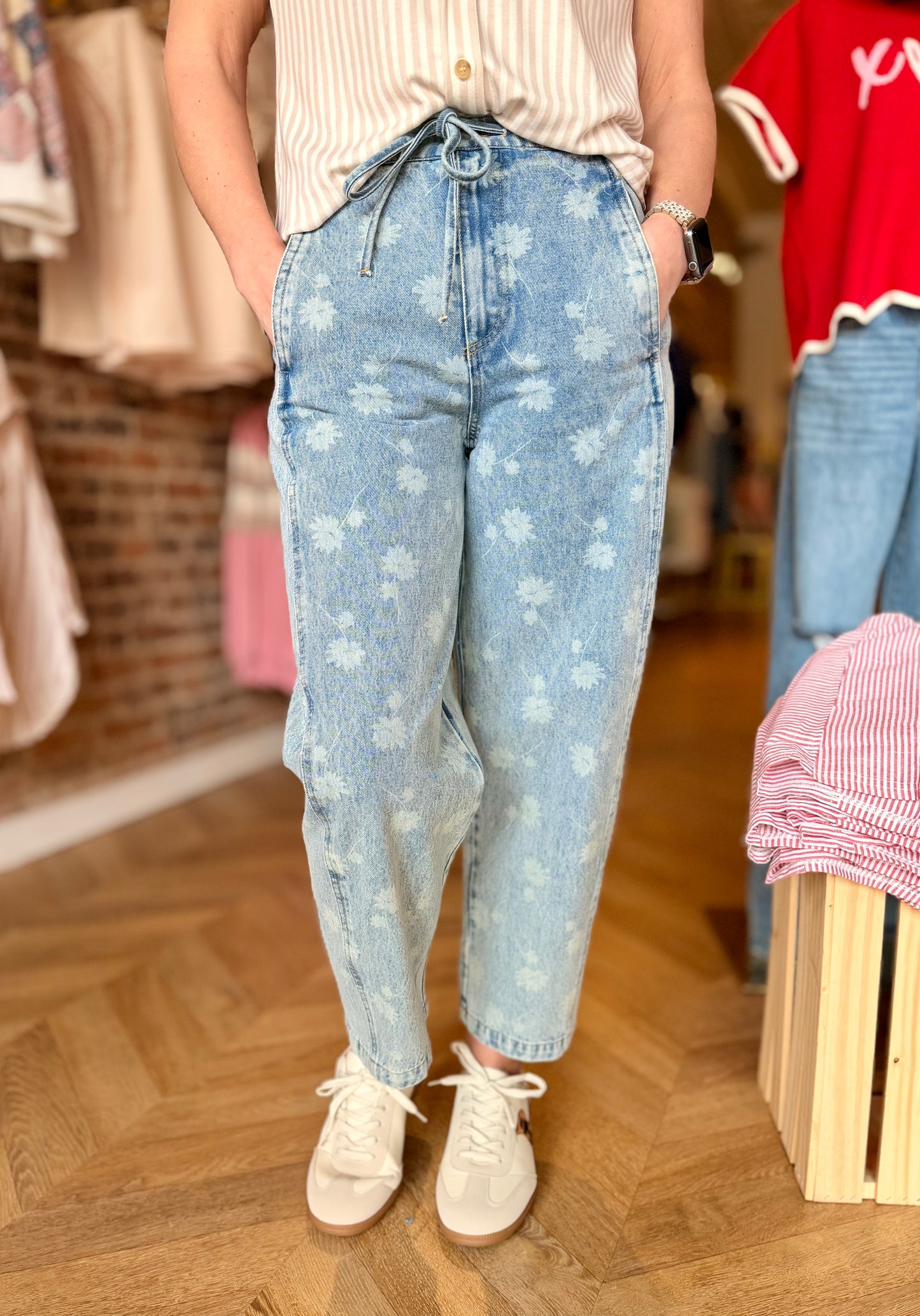 Dandelion Farm Barrel Jeans