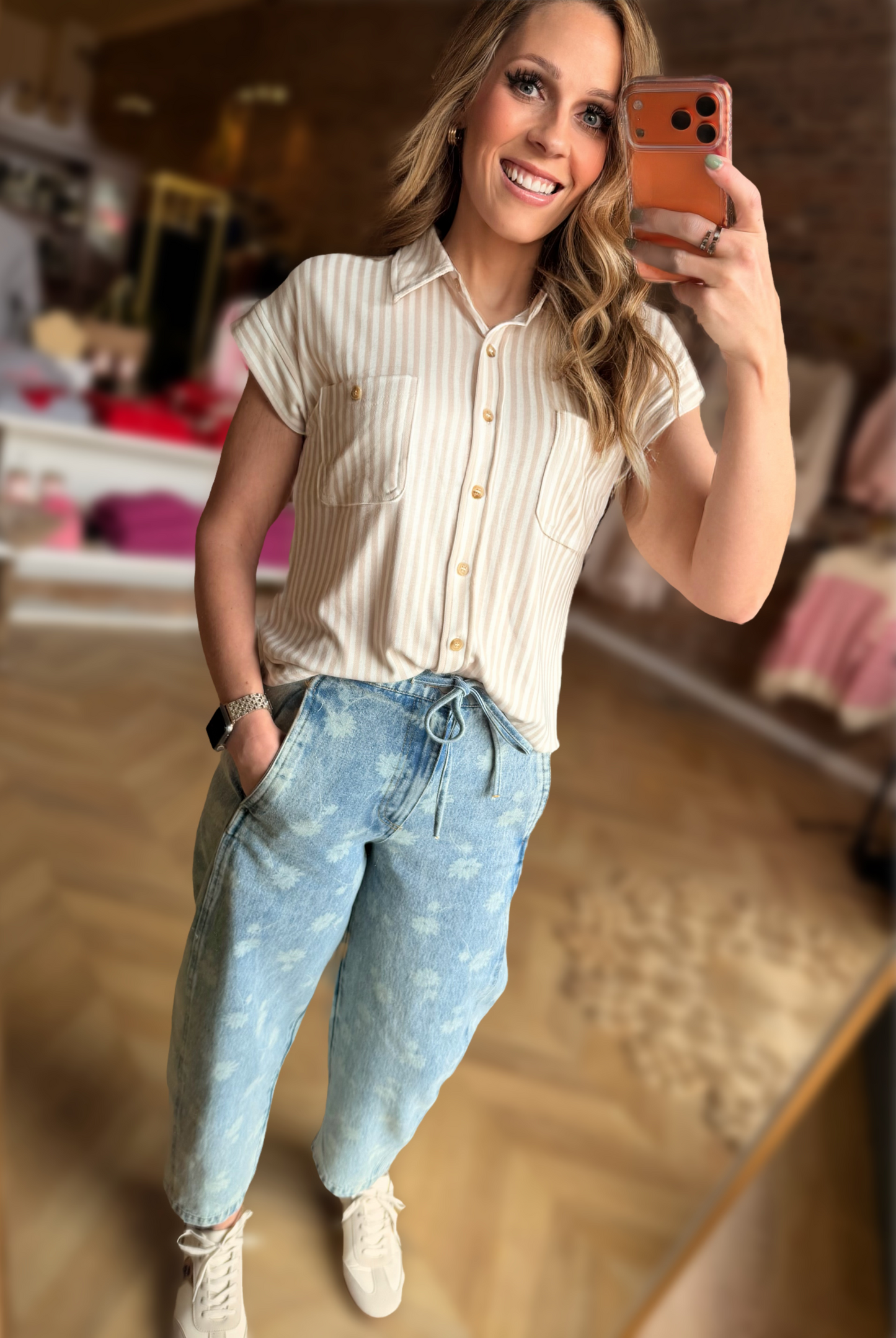 Dandelion Farm Barrel Jeans