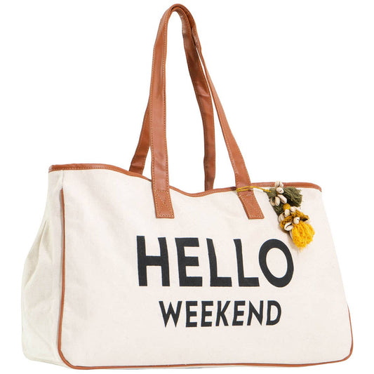 Weekend Canvas Tote