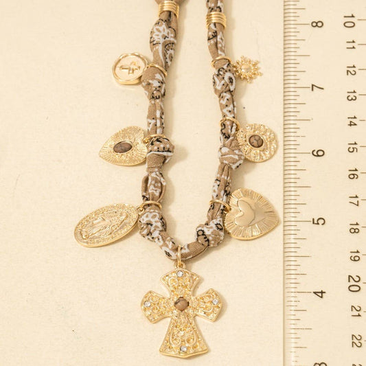 Charming Scarf Necklace