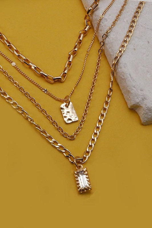 Ciera Layered Necklace | Anti-tarnish