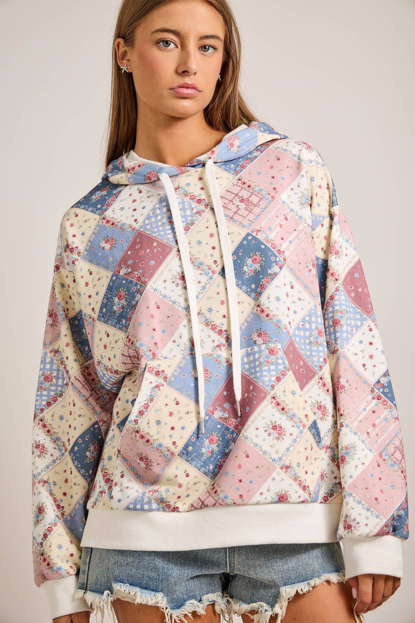 Patchwork Hoodie