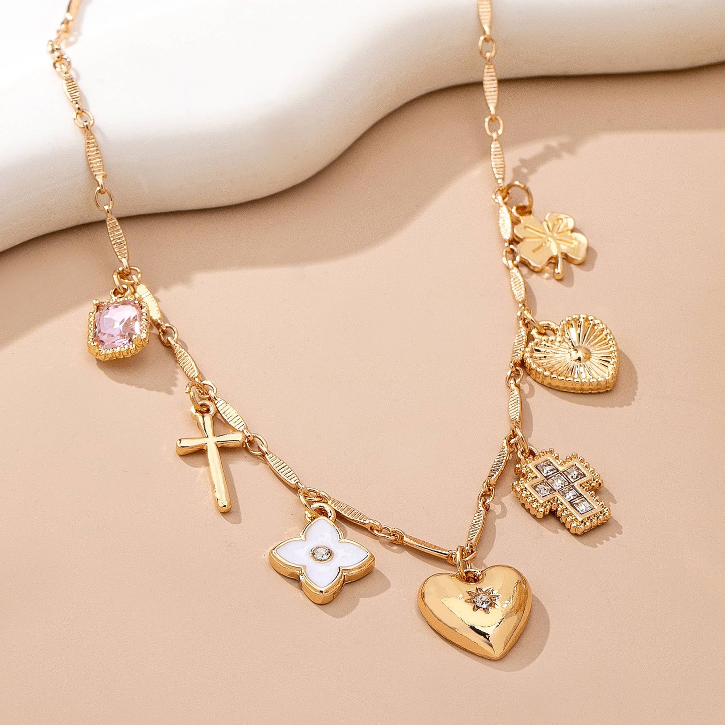 Hailey Charm Necklace