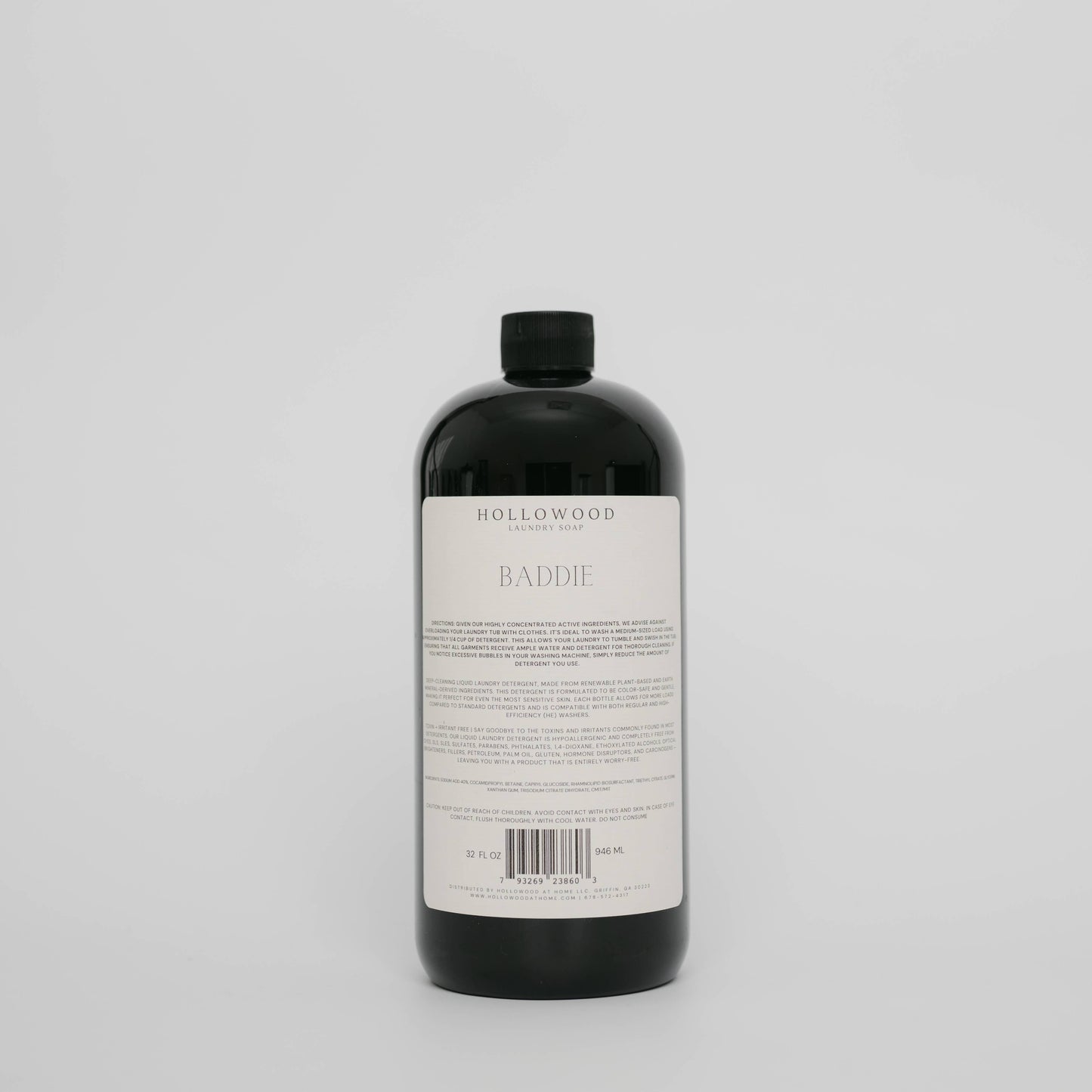 BADDIE | LUXURY LIQUID LAUNDRY SOAP : 32 OZ