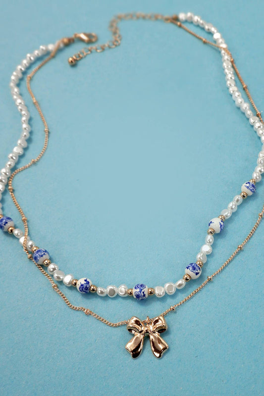 Linda Bow Necklace