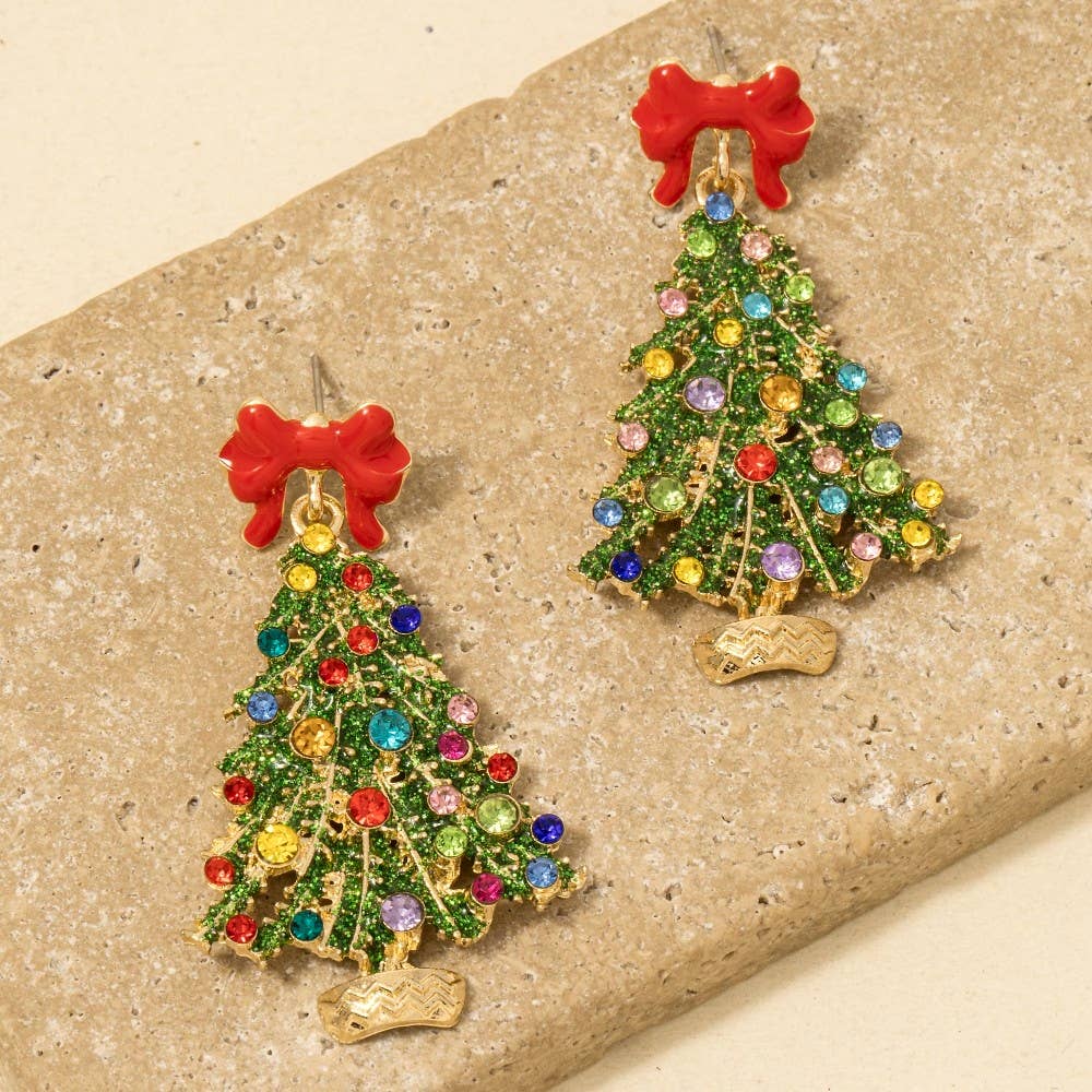 Christmas Tree Earrings