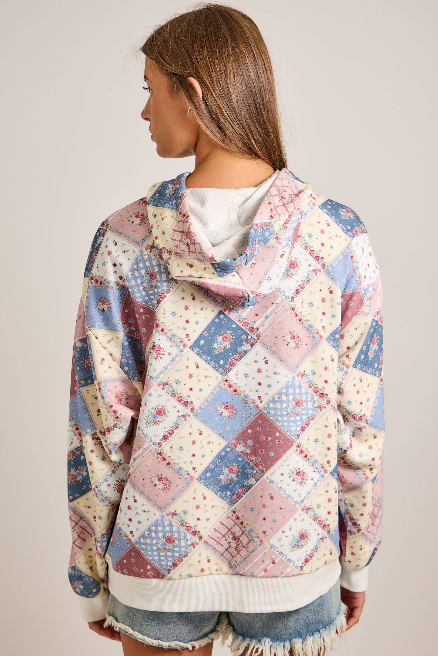 Patchwork Hoodie