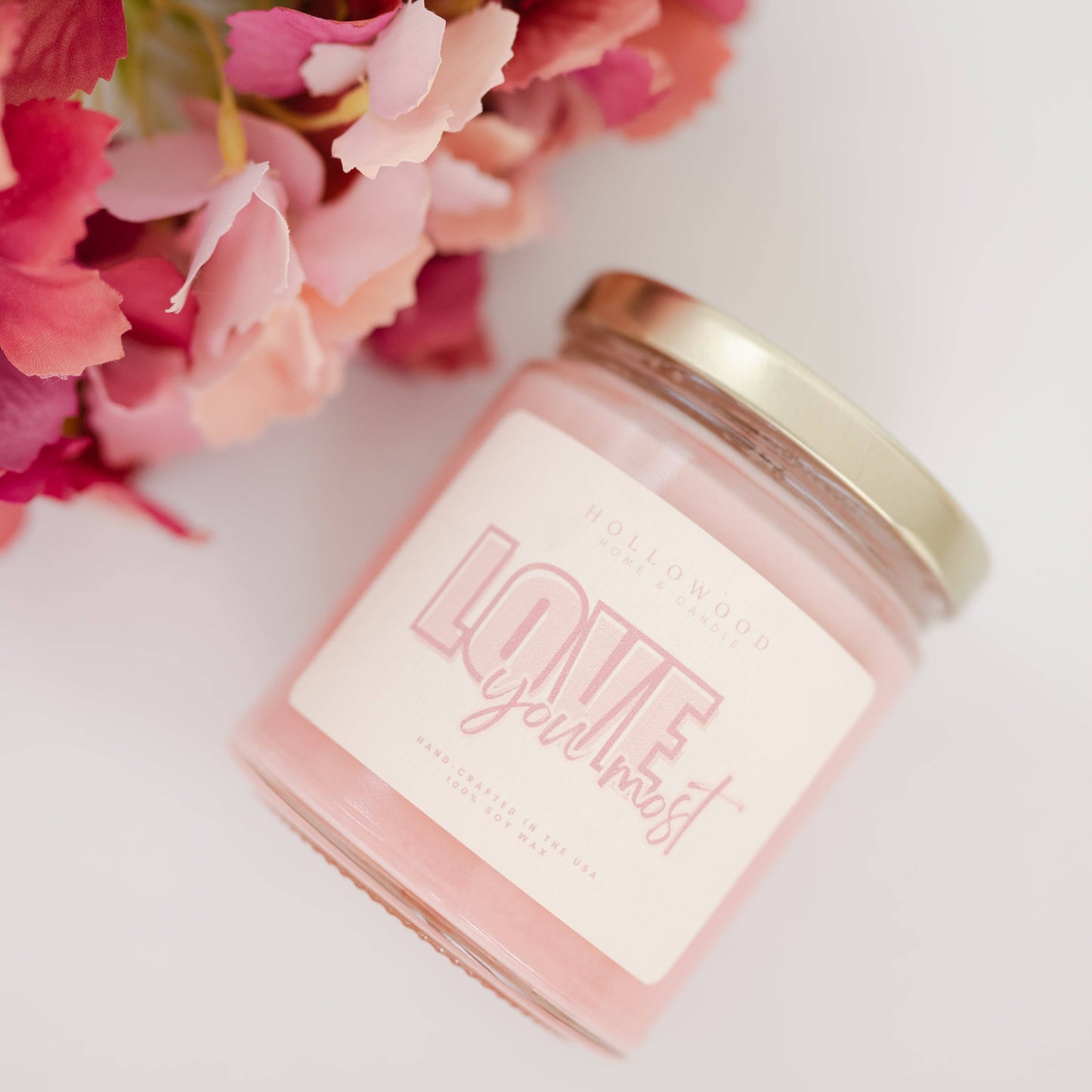 Valentine Candle: 8 OZ