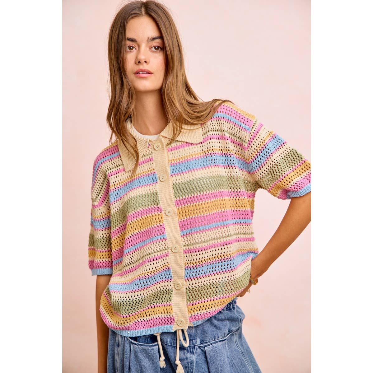 Striping Summer Top