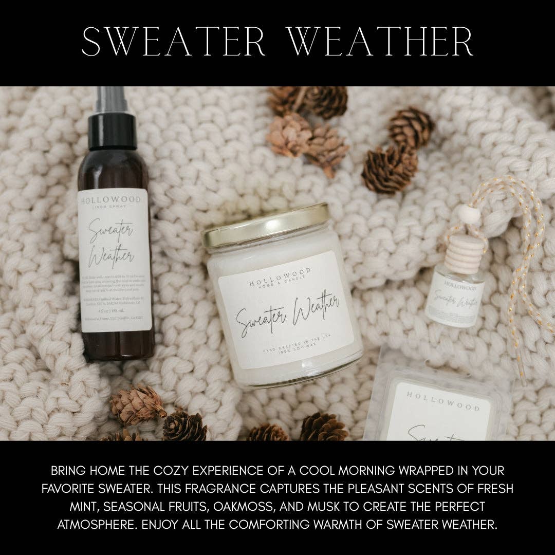SWEATER WEATHER | 8 OZ CANDLE