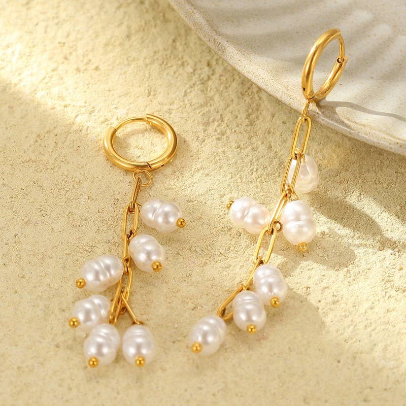Pearl Rain Earrings | WR