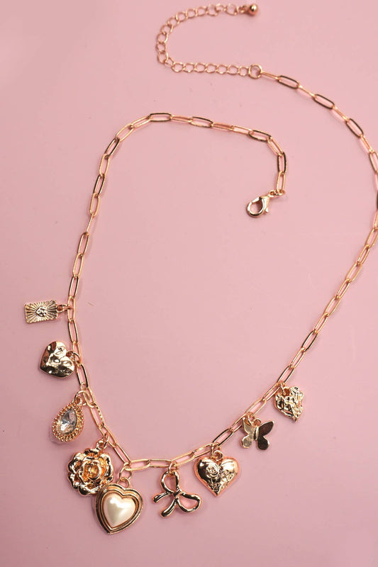 Charming Love Necklace-Anti Tarnish