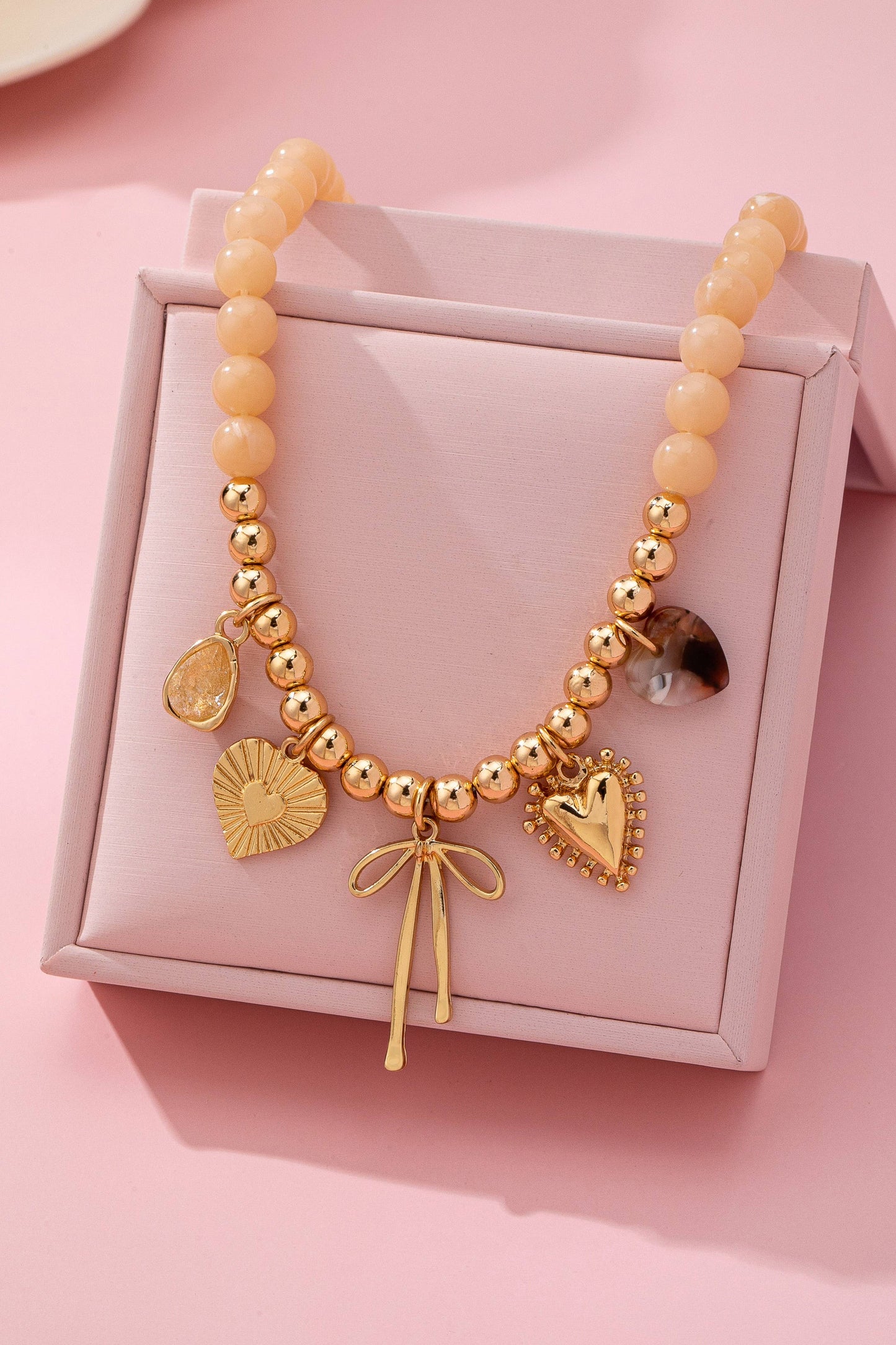 Beaded Heart Necklace