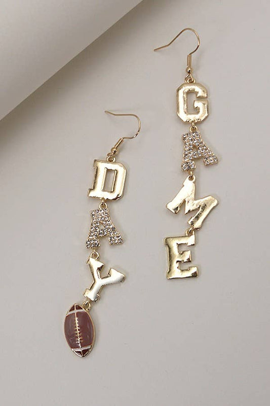 Game Day Earrings: Anti-Tarnish