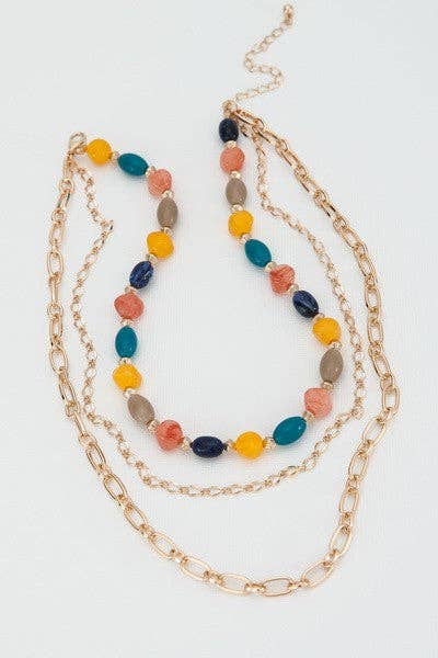 Layla Layered Necklace | Anti-tarnish