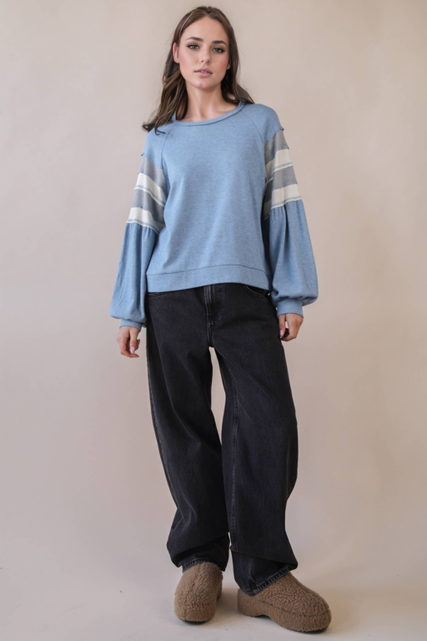 The Lizzie Top- Blue