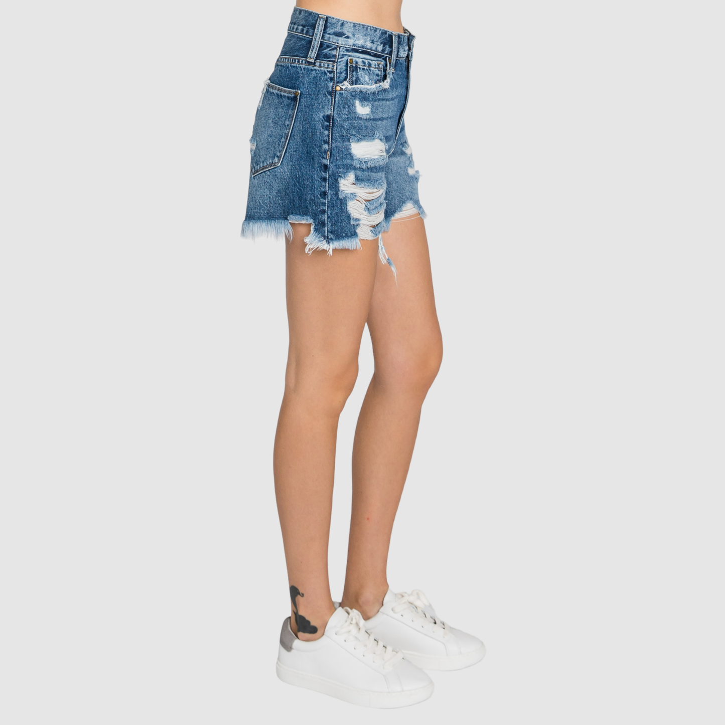 Summer Vibe Mom Shorts