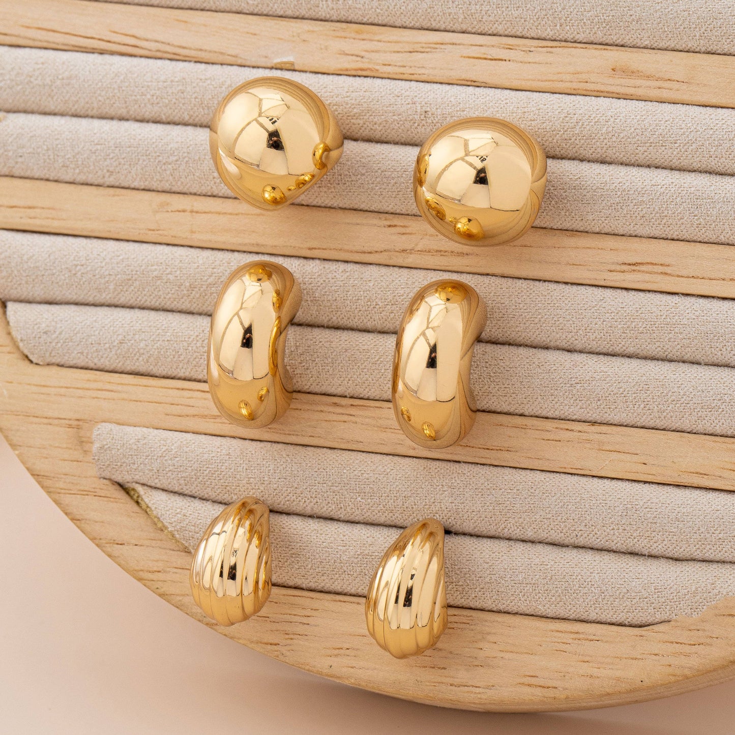 Bubble Trio Earrings