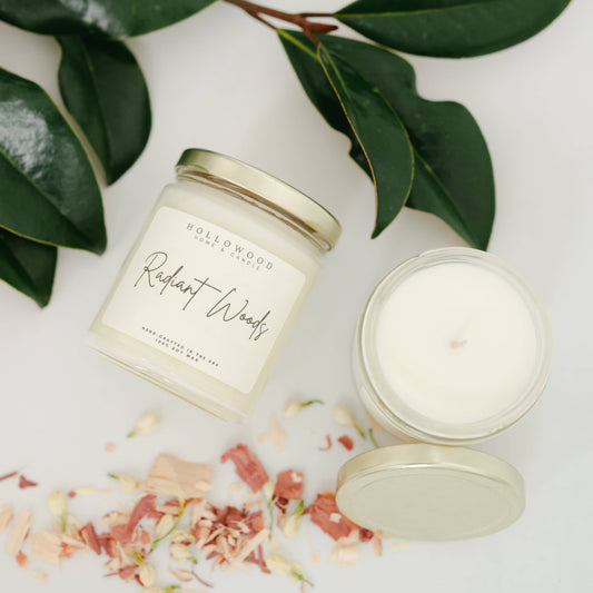 RADIANT WOODS | 8 OZ CANDLE