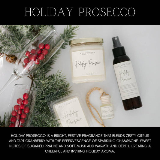 HOLIDAY PROSECCO | 8 oz candle