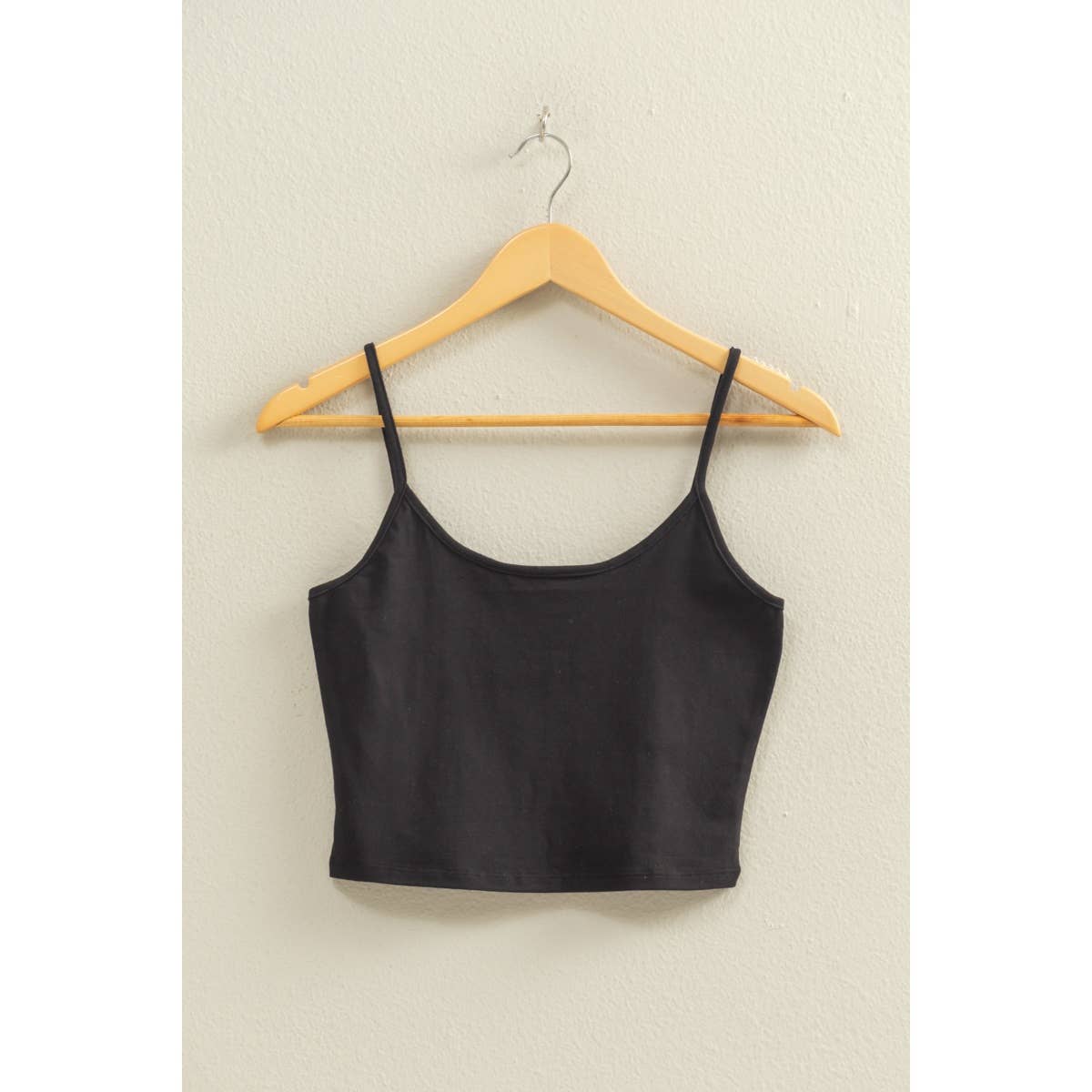 Black Cropped Cami