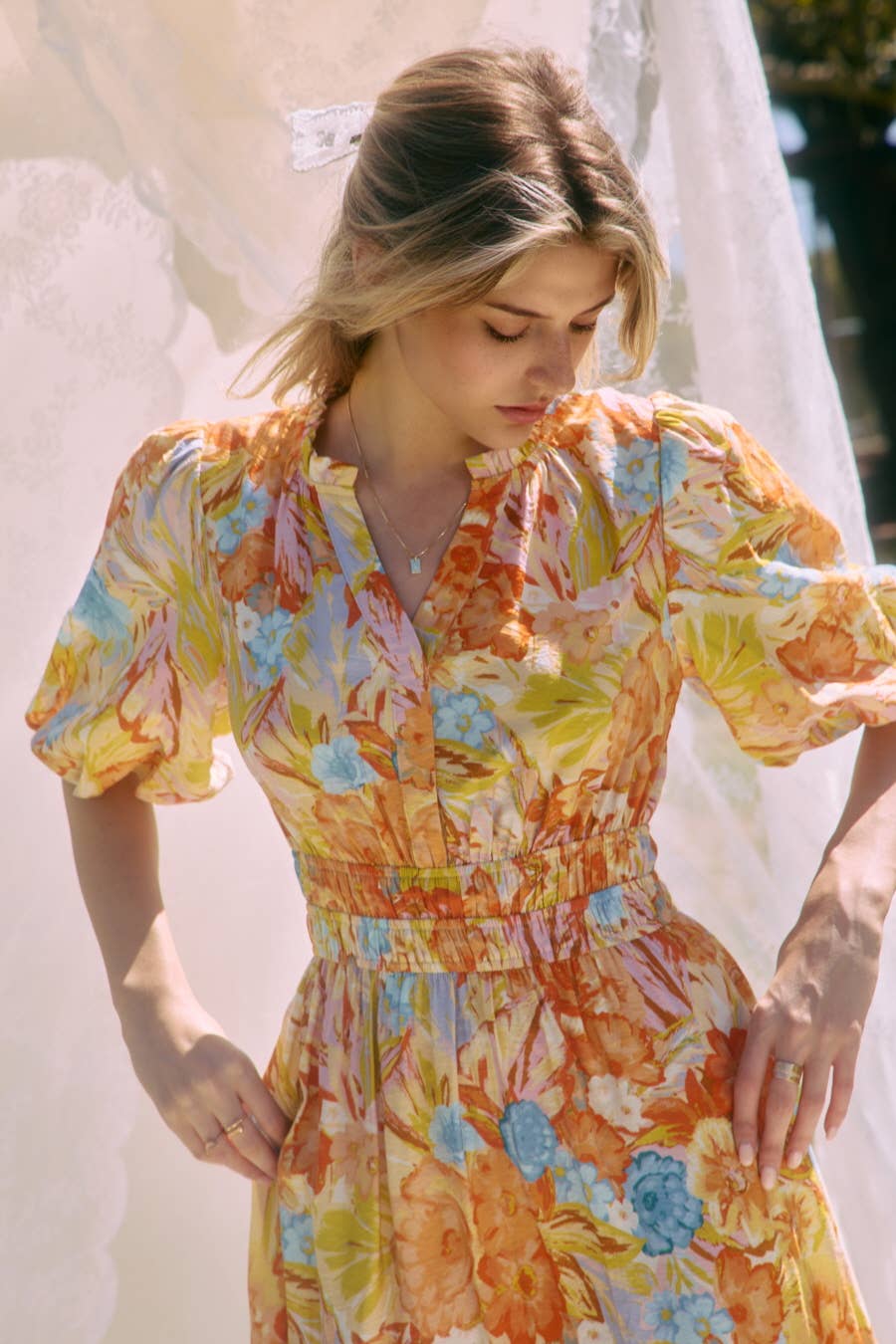 Marigold Garden Dress