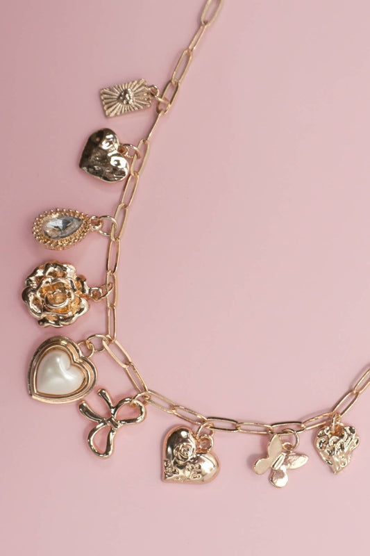Charming Love Necklace-Anti Tarnish