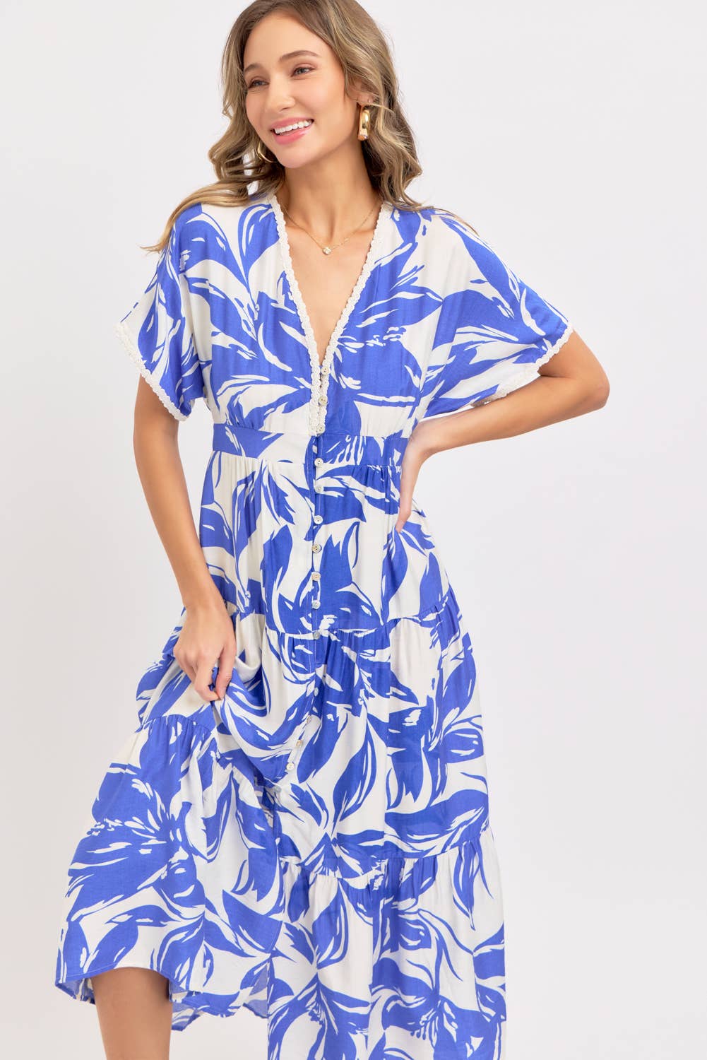 Feeing Blue Dress