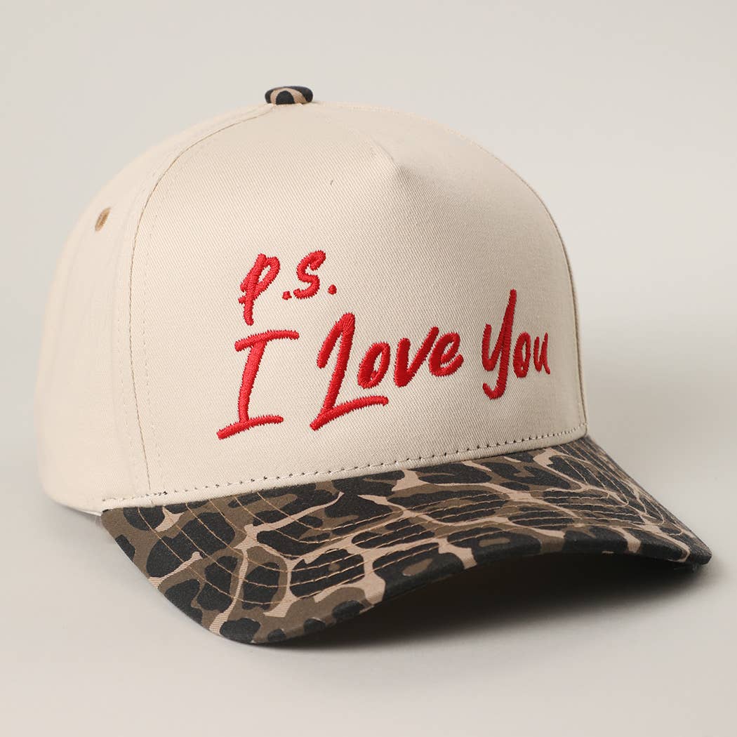 P.S. I Love You Trucker Hat