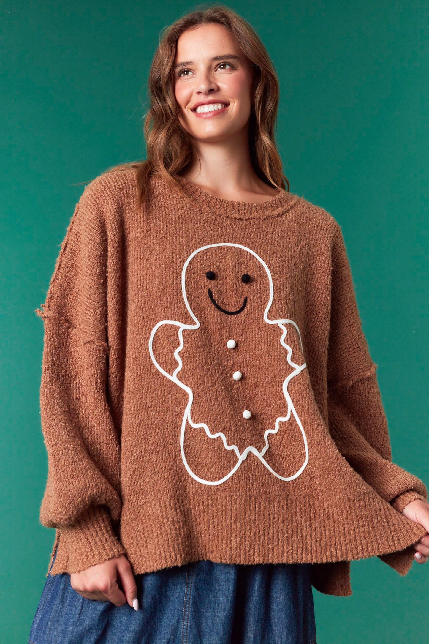 Gingerbread Sweater